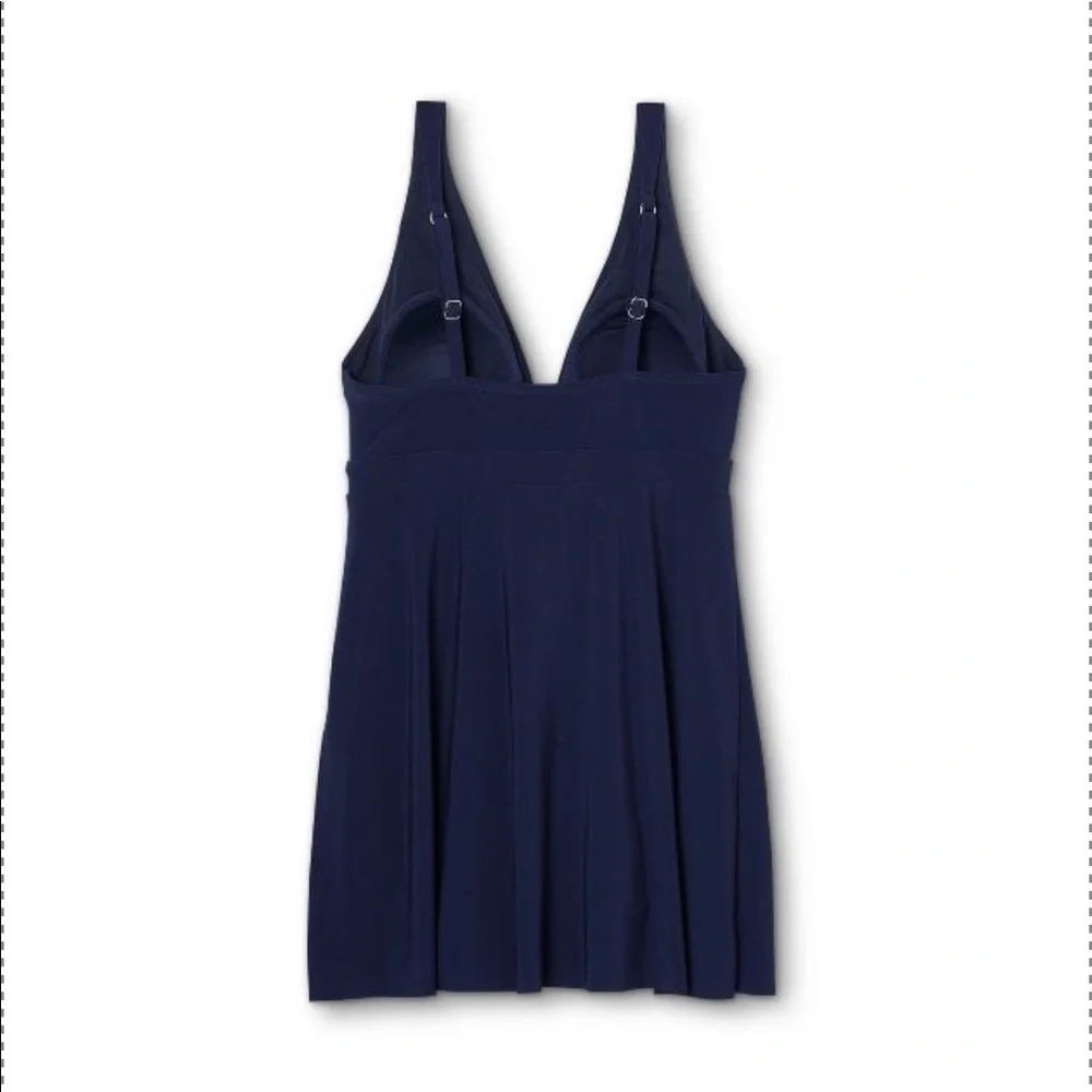 Aqua Green swimsuit navy